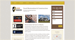 Desktop Screenshot of excelrestorationga.com